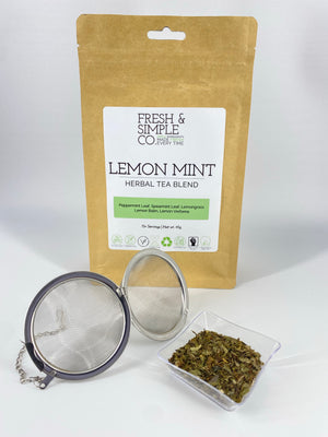 Lemon Mint Herbal Tea Blend