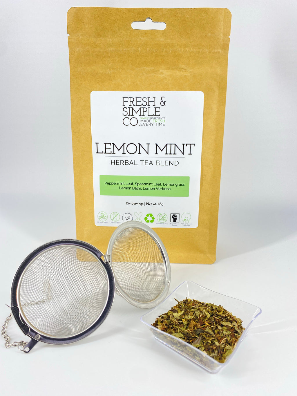 Lemon Mint Herbal Tea Blend